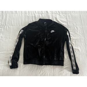 Girls size L Nike Velvet Zip Up Jacket